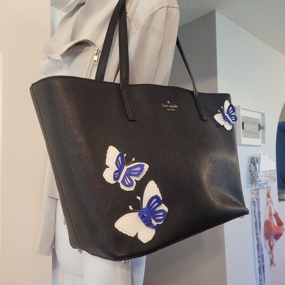Kate Spade Butterfly Tote with dust bag - Picture 7 of 12